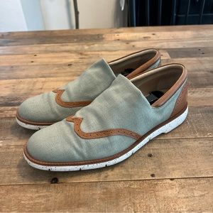 Donald J Pliner Men’s Wingtip Oxford Loafer Imported Genuine Leather 11.5